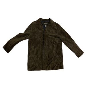 Vintage Banana Republic Genuine Leather Jacket - size M - Deep Brown Leather